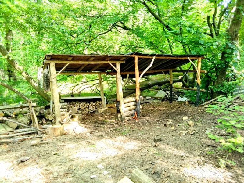 The Den Cabin: Woodstore extension.&nbsp;23/06/2021